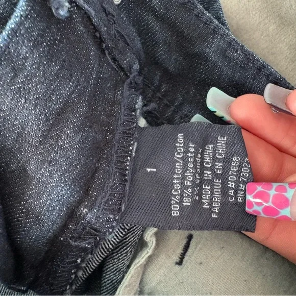 Urban Heritage Dark Denim Skirt - Picture 2 of 4